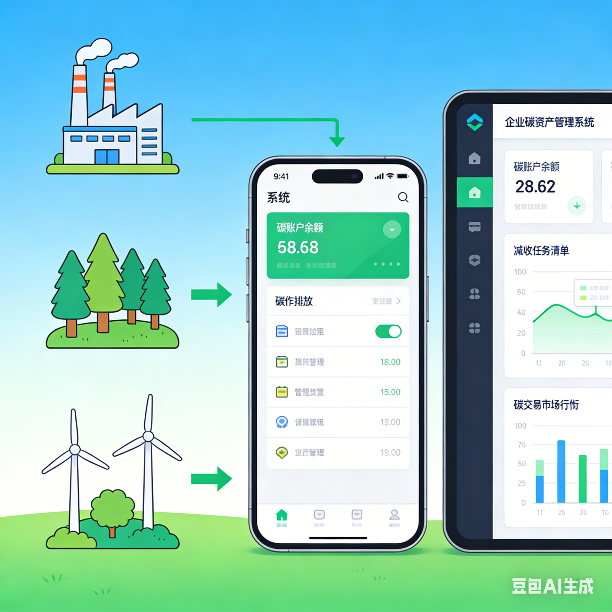企业碳资产管理系统
