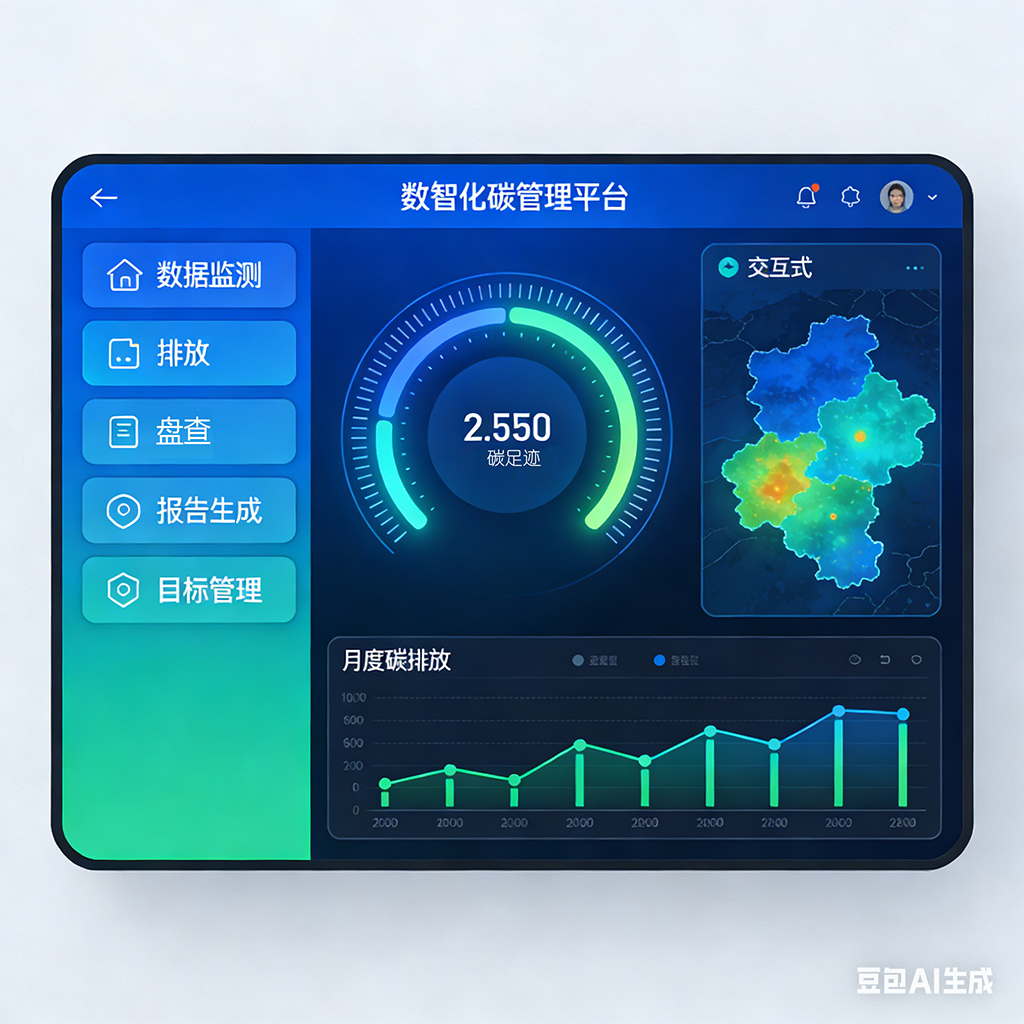 政府数智化碳管理平台